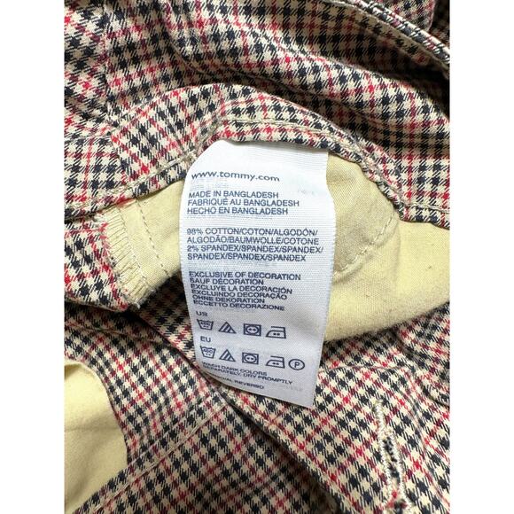 Tommy Hilfiger Women's Plaid Cropped Pants Size 10 - Picture 5 of 9